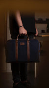 EXTEND Genuine Leather Hand Bag 1814 - Blue