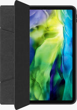 Load image into Gallery viewer, Green Stand Mate Premium Leather Case For iPad 10.2-Black