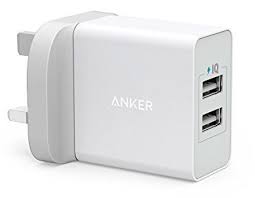 24W 2-Port Wall Charger and Micro USB (3ft/0.9m Cable) White ||Code:36503