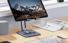 Load image into Gallery viewer, Baseus Desktop Biaxial Foldable Metal Tablet Stand