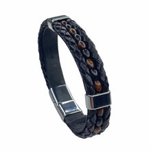 Load image into Gallery viewer, EXTEND wrist band WRB-006 (Black/Brown)
