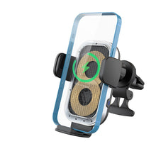 Load image into Gallery viewer, Powerology Dual Coil Car Mount Wireless Charger 15W