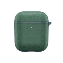 Load image into Gallery viewer, Wiwu Calfskin Genuine Leather Airpods 1/2 Case-Green