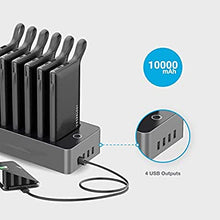 Load image into Gallery viewer, Powerology 10000mAh 6in1 Power Bank Station (Black)