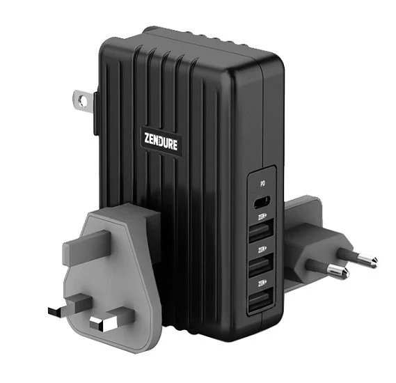 Zendure 4Port wall charger ( Black )