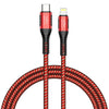 Brave Braided Data Cable Type-C to Lightning BDC-36 - Red