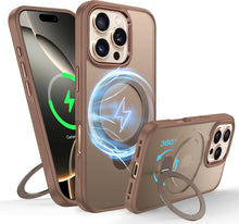 Load image into Gallery viewer, Xundd Silicone Magnetic Holder Case For 16 Pro /16 Pro Max
