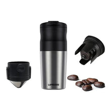 Load image into Gallery viewer, LePRESSO Portable Mug Burr Grinder Coffee Maker 400ML