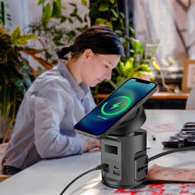 Load image into Gallery viewer, Powerology Magsafe Power Hub USB-C Power Delivery And USB-A 65W