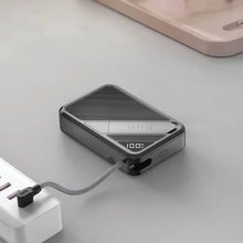 Load image into Gallery viewer, Levelo Airlink10000mAh QI2 Portable iph16 Power Bank-Black