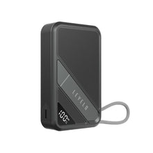 Load image into Gallery viewer, Levelo Airlink10000mAh QI2 Portable iph16 Power Bank-Black
