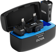 Load image into Gallery viewer, Boya 3-in-1 Wireless Microphone With Onboard Recording Boyamic
