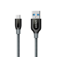 Load image into Gallery viewer, Anker Powerline 0.9 m USB-C - Gray