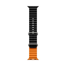 Load image into Gallery viewer, Pawa London Ocean Strap For 42/44/45-Black/Orange
