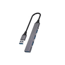 Load image into Gallery viewer, Porodo Blue 4-Port USB-A Hub