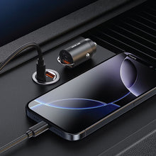 Load image into Gallery viewer, Green Lion Ring Charge Dual Port Car Charger PD 36W USB-C to Lightning