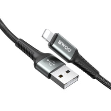 Load image into Gallery viewer, BWOO BO-X288L Usb-A To Lightning Cable 1M-Black