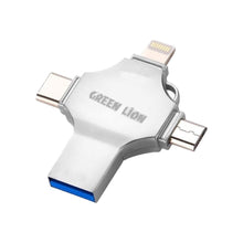 Load image into Gallery viewer, Green 4 IN 1 USB Flash Drive 256GB