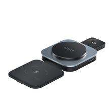 Load image into Gallery viewer, Levelo Trioflow 3IN1 Wireless Charger 15W - Black

