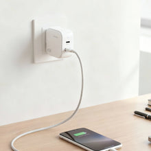 Load image into Gallery viewer, Pawa Quick GaN 45W With PD+QC Port Charger-White
