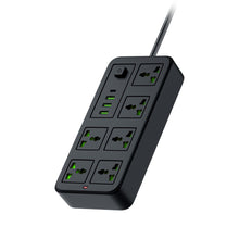 Load image into Gallery viewer, Porodo 6 Universal Socket Power Strip