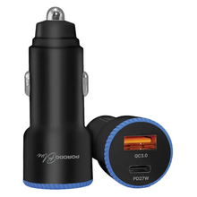 Load image into Gallery viewer, Porodo Graz 45W Dual USB Car Charger