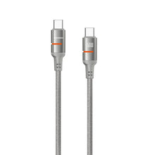 Load image into Gallery viewer, Porodo CBL028 USB-C To USB-C Led Light Cable 1.2m-Grey