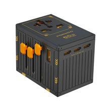 Load image into Gallery viewer, Porodo FWC038 GaN 5-Port Travel Block Universal Charger