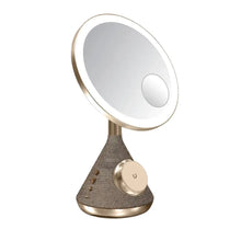 Load image into Gallery viewer, Porodo LFS084 Led Makeup Mirror Speaker Magsafe Charger 15W