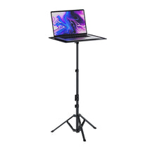 Load image into Gallery viewer, Porodo Multi-Function Stand Projector/Laptop 190cm - Black