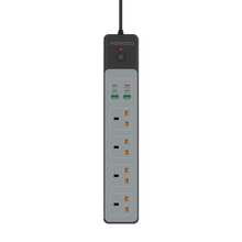 Load image into Gallery viewer, Porodo FWC045 4AC/65W/3000W Power Strip