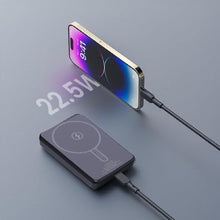 Load image into Gallery viewer, PoweroPlus Mag Lite Magsafe Powerbank 22.5W 10000mAh-Black