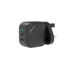 Load image into Gallery viewer, Powerology PWC035 GaN Dual-USB-C Wall Charger 45W