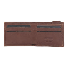 Load image into Gallery viewer, EXTEND Genuine Leather Wallet 864- Matte Brown