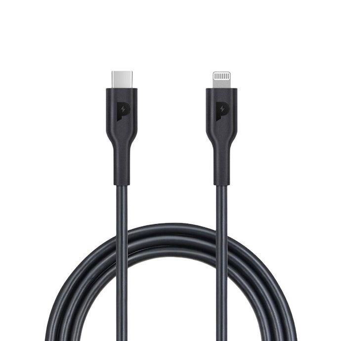 Powerology Type-C to Lightning Cable PD 1.2m-Black