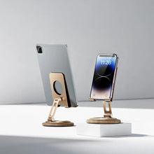 Load image into Gallery viewer, Porodo HS23 360 Rotating Mobile & Tablet Stand