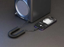 Load image into Gallery viewer, Porodo 3.5MM Lightning Aux Coiled Audio Cable