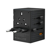 Load image into Gallery viewer, Porodo FWC038 GaN 5-Port Travel Block Universal Charger