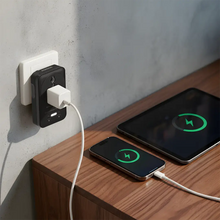 Load image into Gallery viewer, Porodo Velocitas Universal Ac Wall Socket 2500W-Black