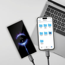 Load image into Gallery viewer, Powerology 2-IN-1 Dual USB-C Cable 1.2M