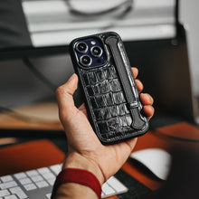 Load image into Gallery viewer, EXTEND Genuine Leather Cover with Grip - 14 Pro Max