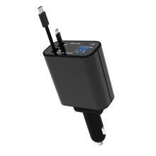 Load image into Gallery viewer, Green Lion Retractable 120W Car Charger