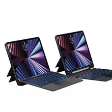 Load image into Gallery viewer, Wiwu Mag Touch iPad Keyboard Case 12.9-Black