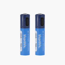 Load image into Gallery viewer, Blupebble AA Rechargeable Battery 2 Pcs
