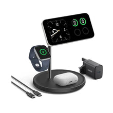 Load image into Gallery viewer, Anker MagGo Wireless Charging Station(3-in-1 Stand) With Charger And USB-C Cable