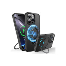 Load image into Gallery viewer, Xundd Silicone Magnetic Holder Case For 16 Pro /16 Pro Max