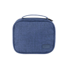 Load image into Gallery viewer, Momax 1-World Handing Travel Kit Bag with Green Lion 6 IN 1 Multi Functional Data Cable Set - White