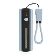 Load image into Gallery viewer, Pawa Micro Mini Powerbank With Torch Built-in Cable 5000mAh