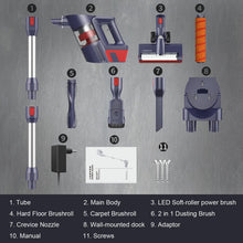 Load image into Gallery viewer, Jashen cordless stick vacuum cleaner JS-D18