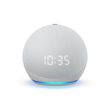 Load image into Gallery viewer, Echo Dot With Clock and alexa - white